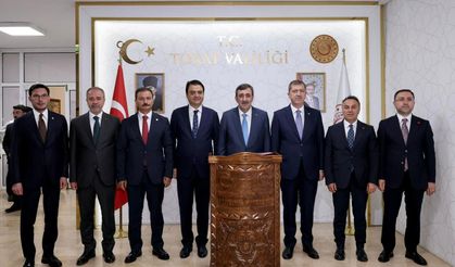 Cumhurbaşkanı Yardımcısı Cevdet Yılmaz Tokat'ta: Yatırım ve Projeler Masaya Yatırıldı
