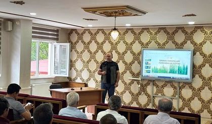 Erbaa'da Okullarda Orman Yangınları ve Korunma Yolları Semineri Verildi