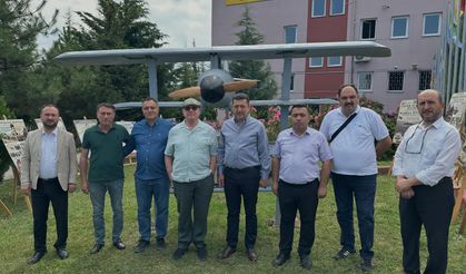 Ak Parti Erbaa İlçe Başkanı Barsbay'dan Erbaa Merkez Anadolu Lisesi'ne Ziyaret