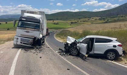 Tokat’ta Trafik Kazası; 4 Yaralı