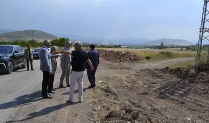 Zile Organize Sanayi Bölgesi Yolu Altyapı Çalışmaları Başladı!