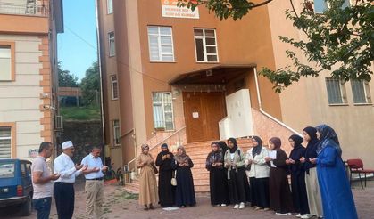 Erbaa’da Hafızlar Dualarla Sınava Uğurlandı