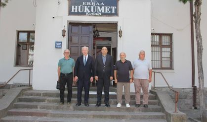 Erbaa Kaymakamı Dr. Remzi Demir, Çerkes Dernekleri Temsilcilerini Makamında Ağırladı