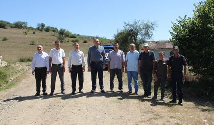 Kaymakam Dr. Remzi Demir’den Canbolat Köyü ve Kesenibaba Türbesi’ne Ziyaret