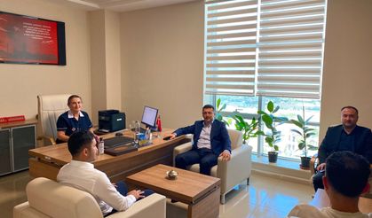 AK Parti Erbaa Teşkilatından Sağlık Bakım Hizmetleri Müdürü Lebibe Duman’a Hayırlı Olsun Ziyareti