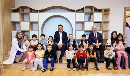 Vali Abdullah Köklü’den Ali Şeker 4-6 Yaş Çocuk Akademisi’ne Ziyaret