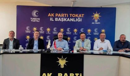 AK Parti Tokat İl Başkanlığında Eylül Ayı İlçe Başkanları Toplantısı Gerçekleştirildi
