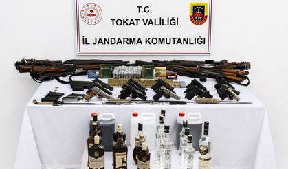 Niksar’da Dev Silah Ve Kaçakçılık Operasyonu: 14 Şüpheli Hakkında Adli İşlem
