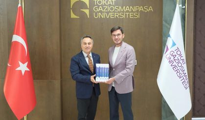 Tokat Belediye Başkanı Yazıcıoğlu’ndan Rektör Yılmaz’a Ziyaret!