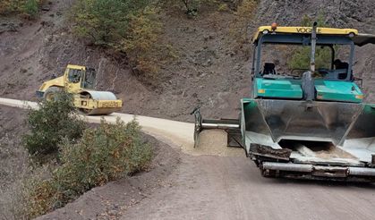 Tokat İl Özel İdaresi Reşadiye’de Yol ve Altyapı Çalışmalarını Sürdürüyor
