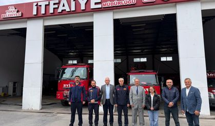 Tokat Milletvekili Durmaz’dan İtfaiye Müdürlüğü’ne Ziyaret