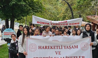 Tokat’ta Dünya Yürüyüş Günü’ne Özel Anlamlı Yürüyüş Etkinliği