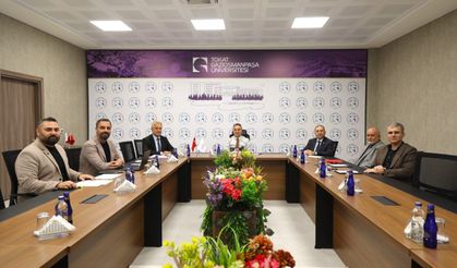 TOGÜ’de Haftalık Değerlendirme Toplantısı Rektör Prof. Dr. Fatih Yılmaz Başkanlığında Yapıldı