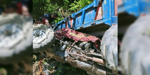 Erbaa’da traktör kazası: 1 ölü