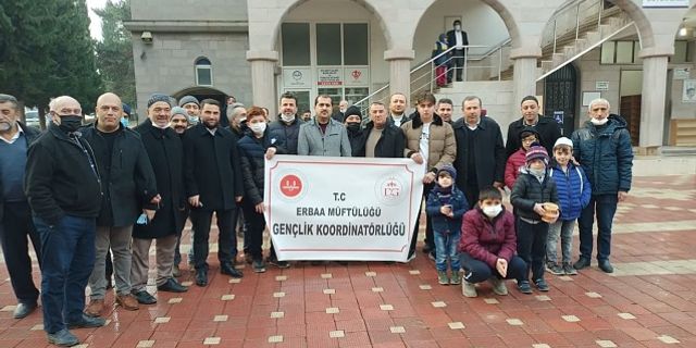 ERBAA'DA ''AİLECE CAMİDE, MİLLETÇE DUADAYIZ'' PROGRAMI YOĞUN KATILIMLA GERÇEKLEŞTİ