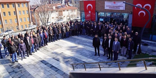 MHP ERBAA İLÇE TEŞKİLATI ÇALIŞMALARINI SÜRDÜRÜYOR