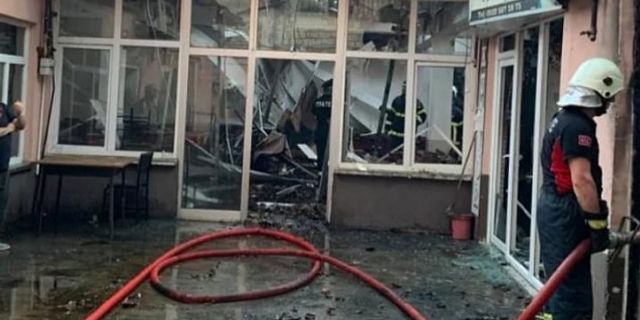 Erbaa’da Korkutan Yangın