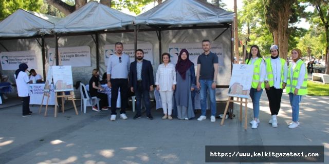 Tokat Gaziosmanpaşa Üniversitesi Erbaa Yerleşkesi Standı Cumhuriyet Meydanında