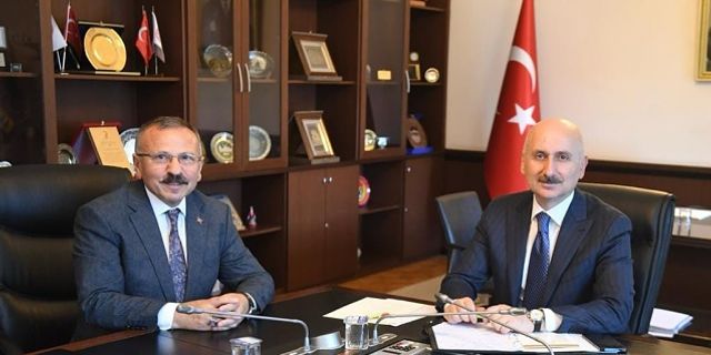 Anayasa Komisyonu Başkanı, Ak Parti Tokat Milletvekili Yusuf Beyazıt’dan Ulaştırma ve Altyapı Bakanına Ziyaret