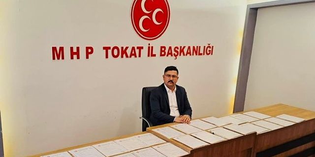 MHP Tokat İl Başkanı Mustafa İpek: “Bir Ayda 1500 Üye”