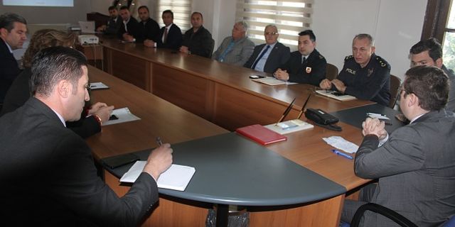 Erbaa’da Seçim Güvenliği Toplantısı Yapıldı