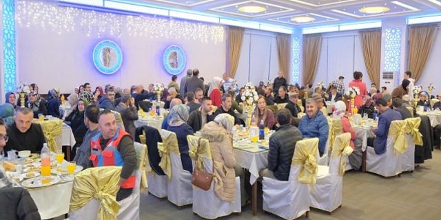 Turhal’da Şehit ve Gazi Ailelerine İftar Yemeği Düzenlendi