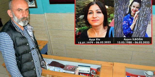 Depremde Hayatını Kaybeden Ayşe ve Ayşen Öğretmenlere Okullarında Özel Köşe