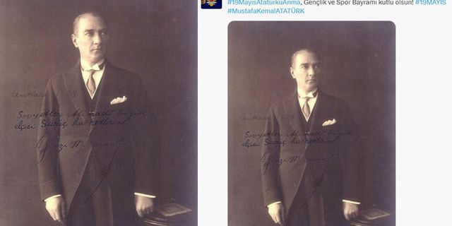 19 Mayıs’ı Atatürk’ün Şahsen İmzaladığı Fotoğrafla Kutladılar