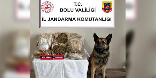 'Asır' İle Aramada Otobüste 17 Kilo Esrar Bulundu