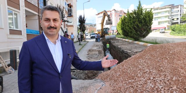 Esentepe Mahallesinde Yağmur Suyu Derdi Tarih Oluyor