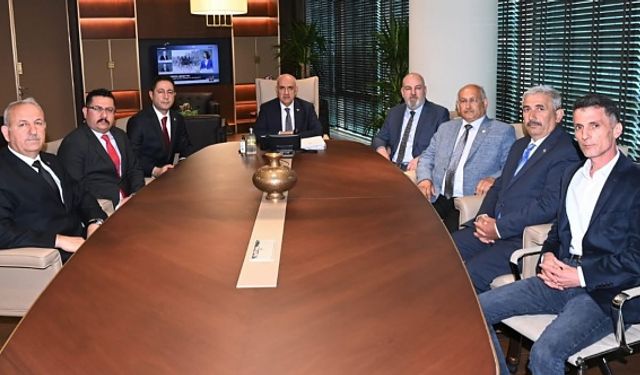 Mhp'li Bulut Ve Stk’lardan Bakan Kirişçi’ye Hayırlı Olsun Ziyareti