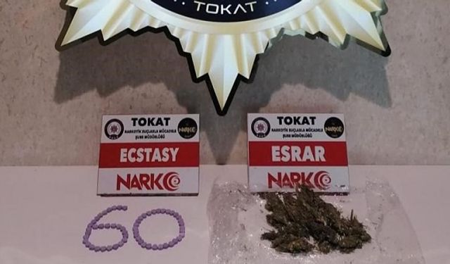 Tokat'ta Uyuşturucu Operasyonunda 3 Tutuklama