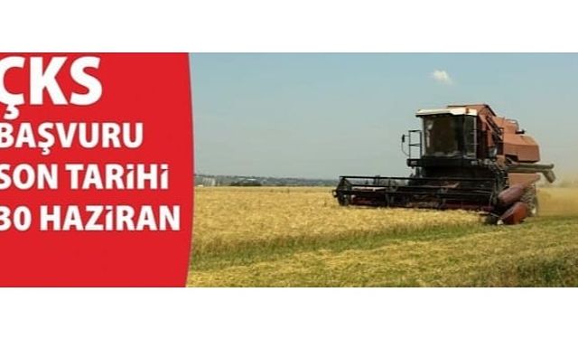 ÇKS İÇİN SON GÜN 30 HAZİRAN