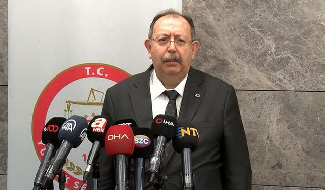 YSK Başkanı Yener: 26 Parti Listesini Kurulumuza Sundu