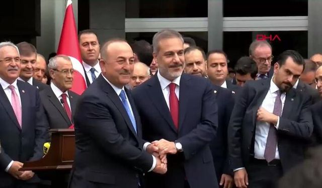 Dışişleri Bakanı Hakan Fidan, Görevi Mevlüt Çavuşoğlu'ndan Devraldı