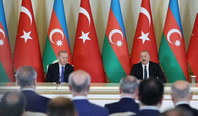 Cumhurbaşkanı Erdoğan ve Cumhurbaşkanı Aliyev, Ortak Basın Toplantısında Açıklamalarda Bulundu