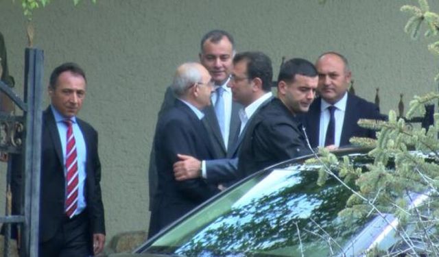 Kılıçdaroğlu ve İmamoğlu Ankara'da Görüştü