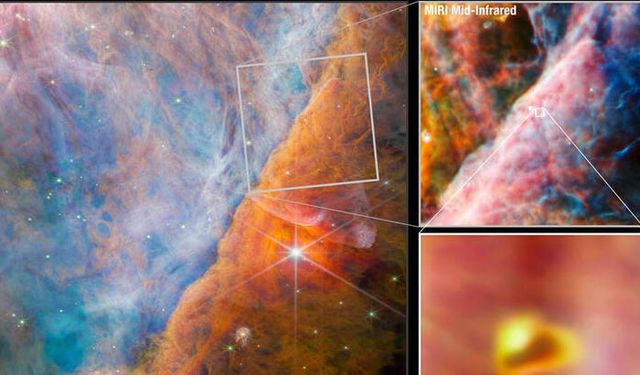 NASA’nın James Webb Teleskobu İlk Kez Uzayda Karbon Molekülü Tespit Etti