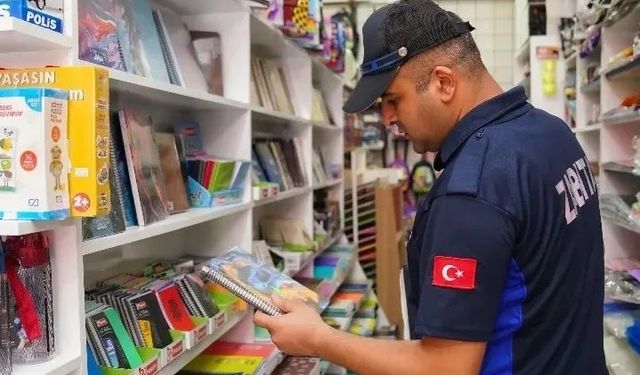Erbaa Belediyesi Zabıta Ekiplerinden Kırtasiye Denetimi