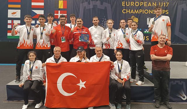 Badminton Milli Takımımız’dan Avrupa Şampiyonası’nda Gümüş Madalya