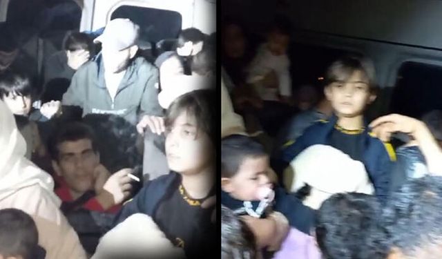 Minibüs İçerisinde 28 Kaçak Göçmen Yakalandı