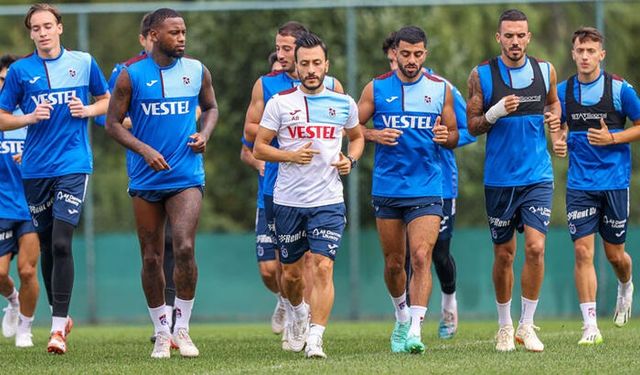 Trabzonspor, Hatayspor Maçı Hazırlıklarına Moralli Başladı