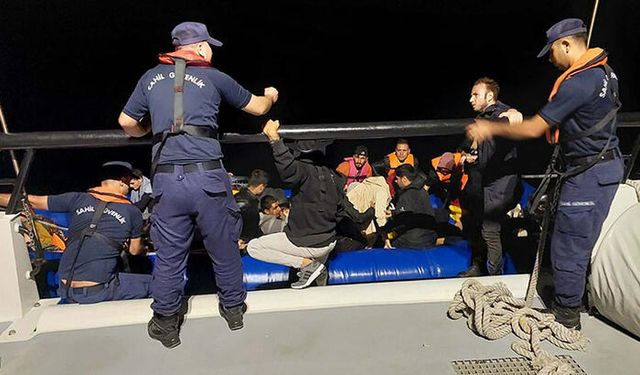 Çanakkale'de 61 Kaçak Göçmen Yakalandı