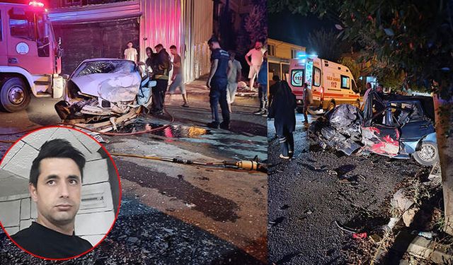 Antalya’da İki Araç Kafa Kafaya Çarpıştı : 1 Ölü, 1 Yaralı