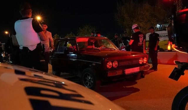 Ankara'da Trafik Uygulaması; 110 Araç Trafikten Men Edildi