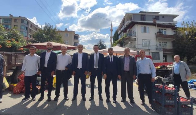 Refah Partisi’nden Erbaa’da Esnaf Ziyareti