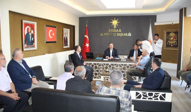 Ak Parti Tokat Milletvekili Mustafa Arslan’dan Erbaa Ziyareti