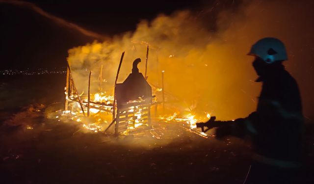 Erbaa'da Çıkan Yangın Korkuttu