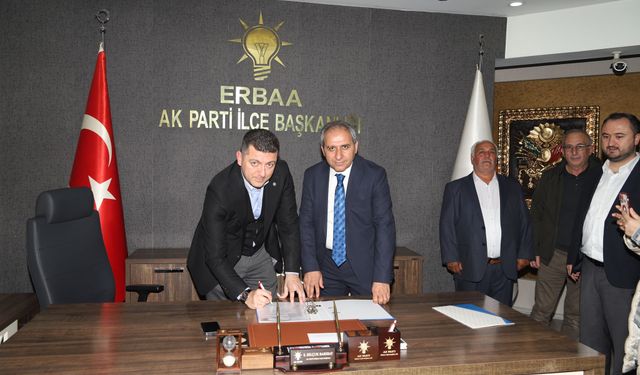 Ömer Çetin Erbaa Belediye Başkanı Aday Adaylığı Başvurusunu Yaptı