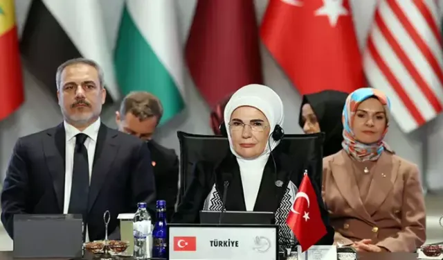 Emine Erdoğan: İki Devletli Bir Çözüm Diliyoruz